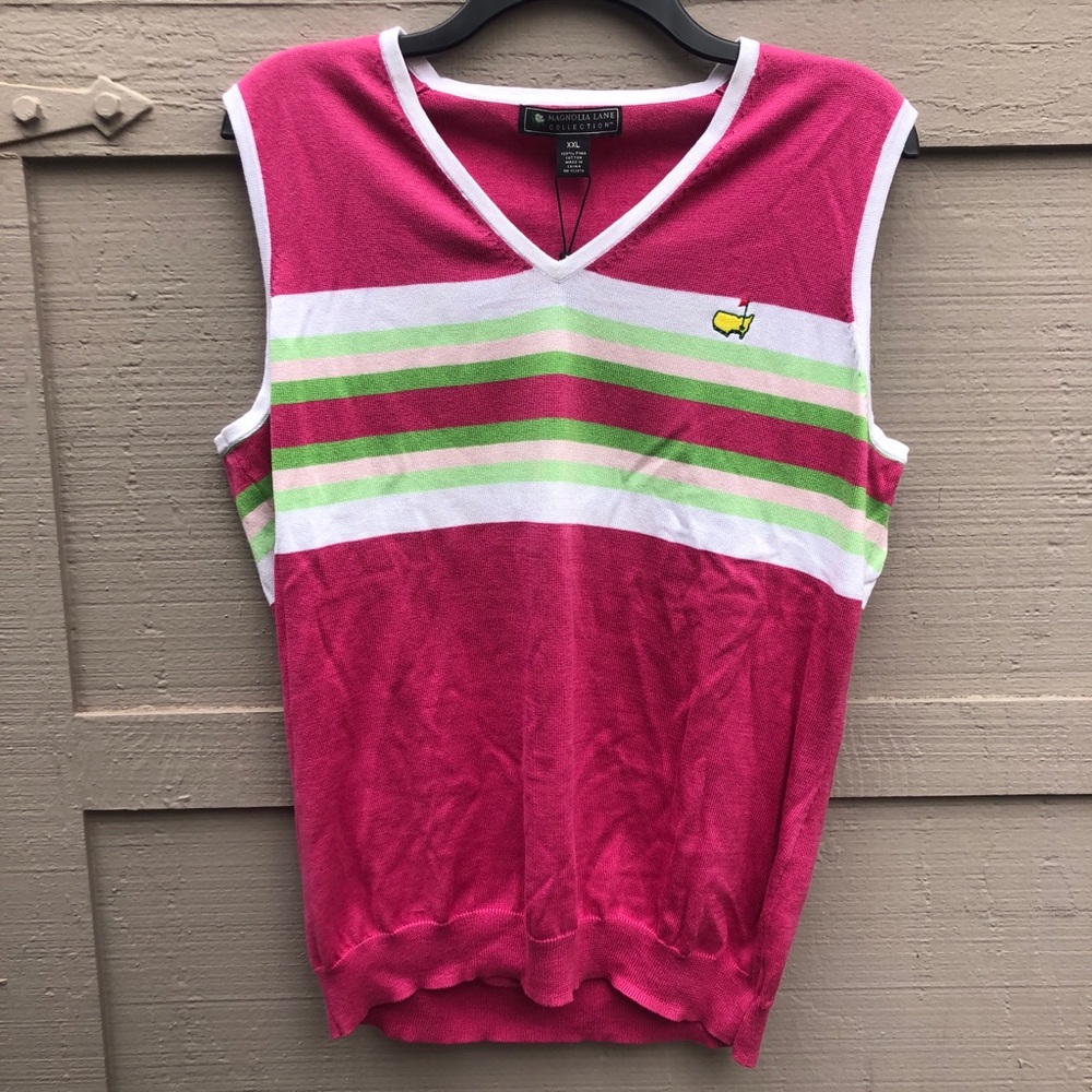 Pink Sweater Vest